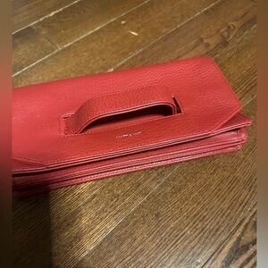 Matt & Nat Bold leather Red Clutch